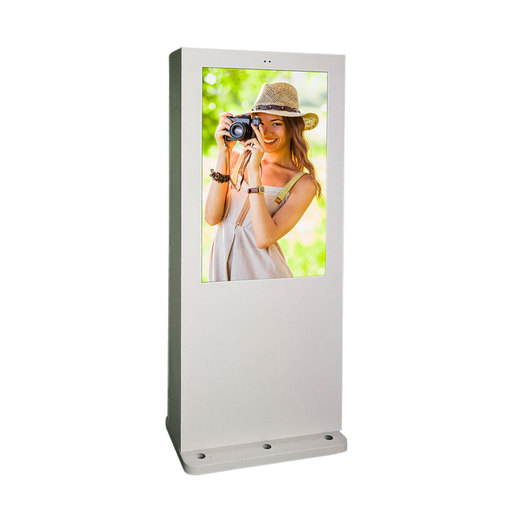 65 Inch Outdoor Sunlight Readable Floor Stand Lcd Advertising Palyer