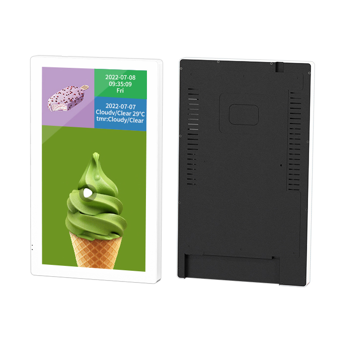 13 Inch Advertising Digital Signage Monitor In Elevator