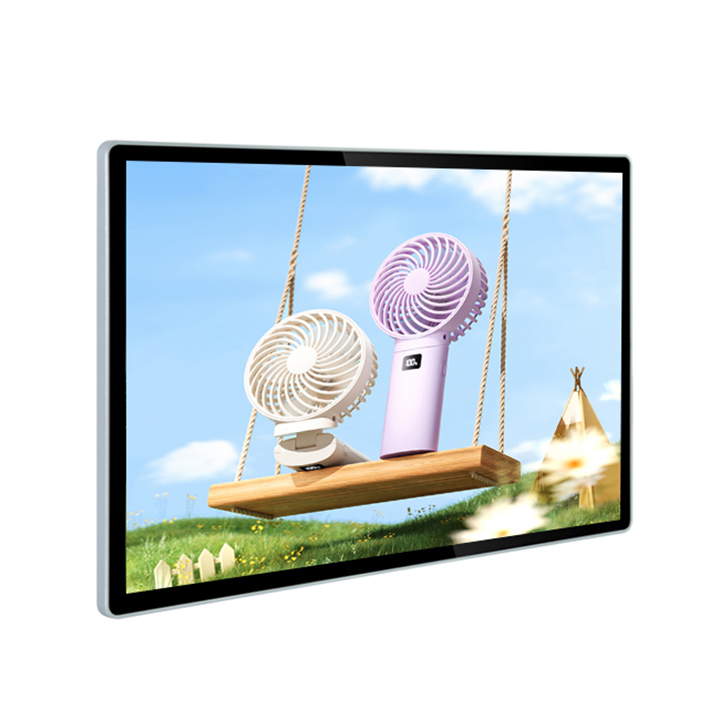High Brightness 700 Up To 1500 55 Inch Big Size LCD Advertising Player