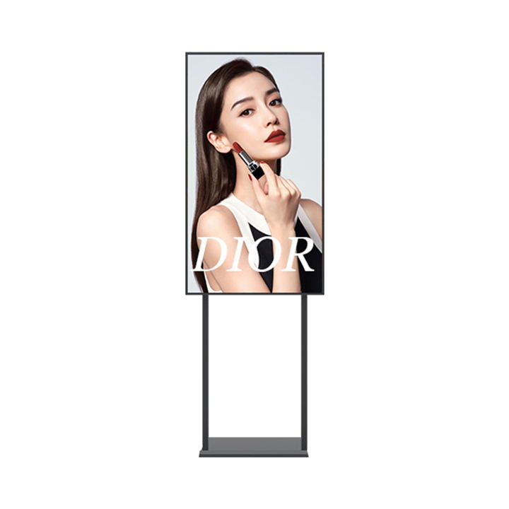 55 Inch Floor Stand High Brightness Display Window Digital Signage