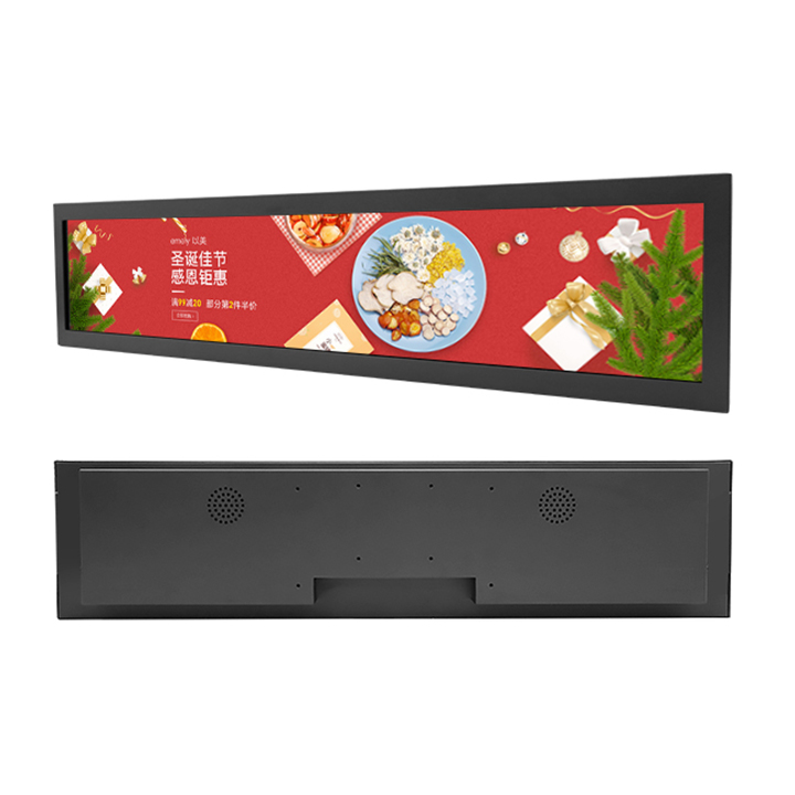28.8 Inch New Ultra Wide Bar Type LCD Advertising Digital Signage