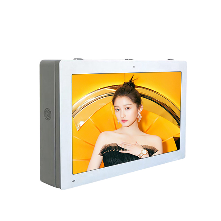 55 Inch Outdoor 2000 Nits to 1500 Nits Advertising Equipment With Touch Screen