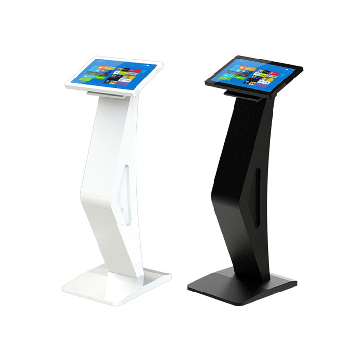 15.6 Inch Mini Interactive Totem Wireless Touch Screen Kiosk
