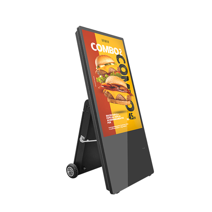 43 Inch Portable Movable Outdoor Digital Signage
