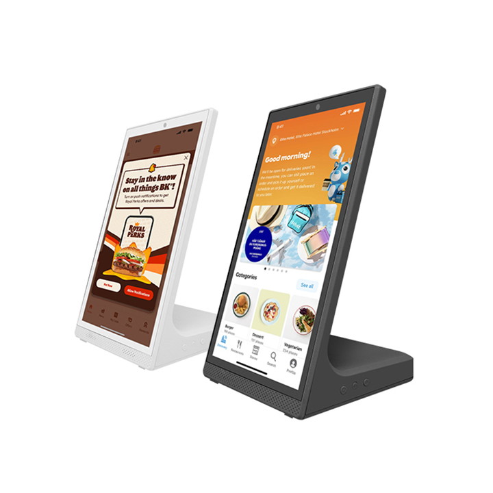 15.6 Inch Tabletop LCD Touch Screen Vertical Kiosk Desktop Display