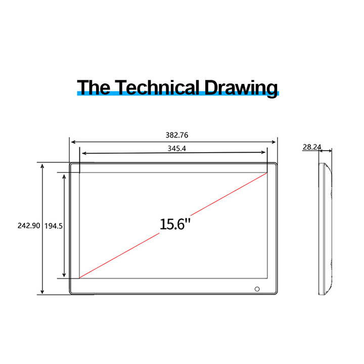 15 Inch All In One Android Tablet Pc With Poe Optional